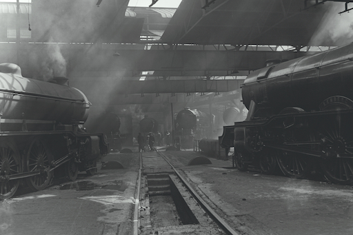 York North Engine Shed, 1950. Science Museum Group. Image no. 1994-7556_ET_NE_G_682.